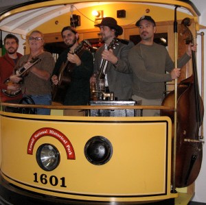 ...Comin' round the mountain...