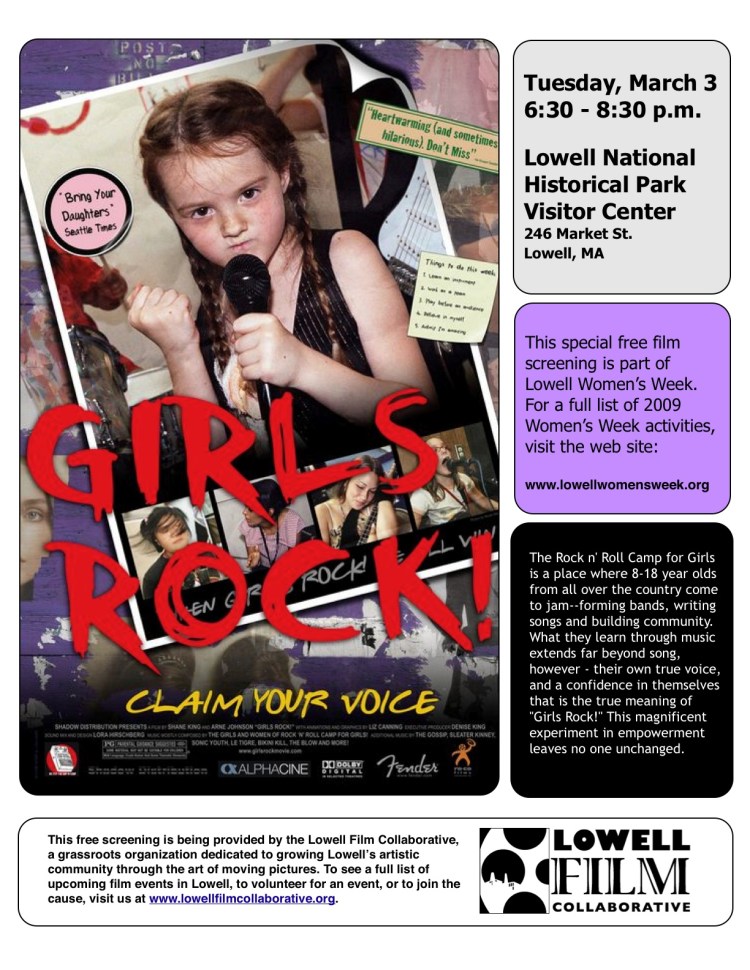 Join us for Girls Rock!