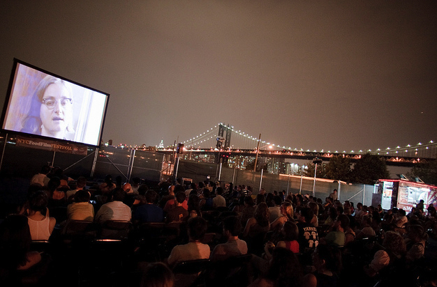 A view of NYC from the 2010 NYC Food Film Festival, photo by Ryan Jensen