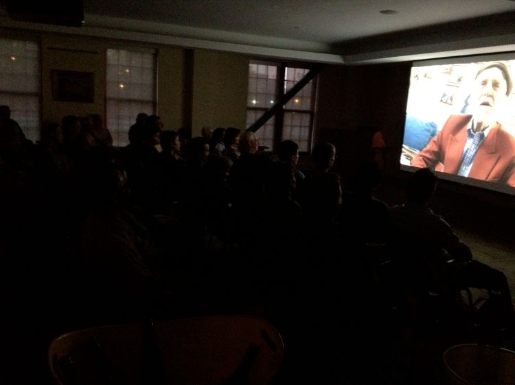 The crowd is entranced ...