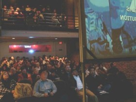 "Who Killed Chea Vichea" screening, May 2012.