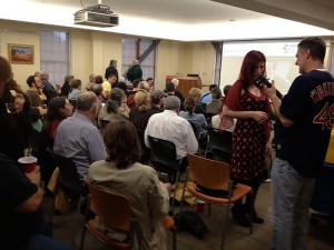 "The Mighty Uke" screening, April 2012.